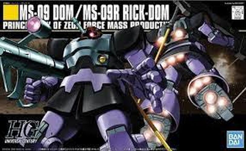 BANDAI MODEL Ms-09 Dom/ms-09r Rick-dom Gundam Model - MODELS