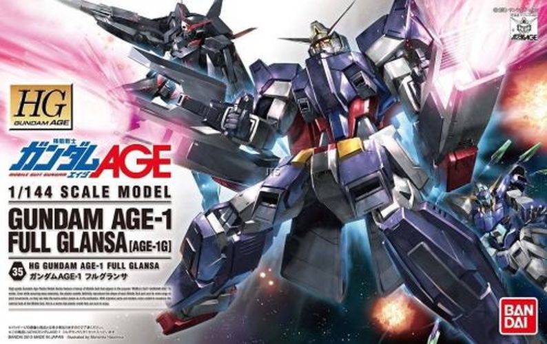 BANDAI MODEL Gundam Age-1 Full Glansa - 