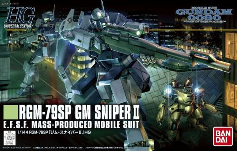 BANDAI MODEL Rgm-79sp Gm Sniper Ii Gundam Model Kit - MODELS