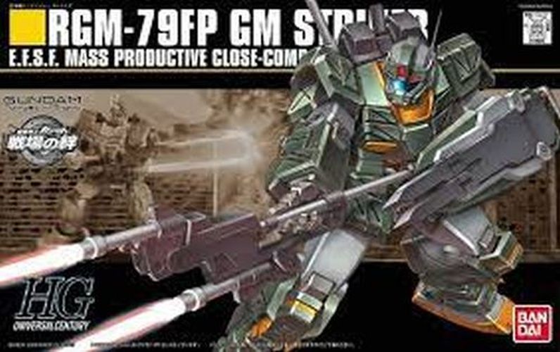 BANDAI MODEL Rgm-79fp Gm Striker Gundam Model - MODELS