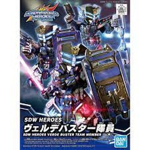 BANDAI MODEL Sdw Heroes Verde Buster Team Member Gundam Model - .