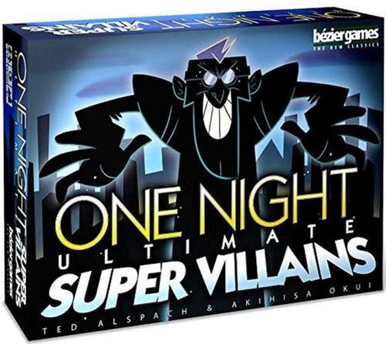 BEZIER GAMES One Night Super Villains Card Game - BOARD GAMES