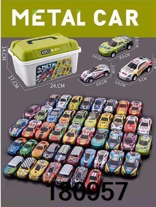 BOYS HAVE FUN TOYS 50pc Hot Car Set Fast Wheel Vehicles - BOY TOYS