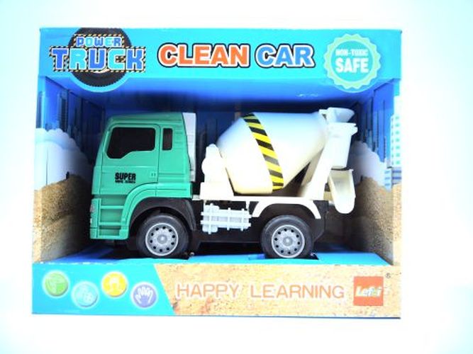 BOYS HAVE FUN TOYS Cement Mixer Construction Truck Friction Power - BOY TOYS