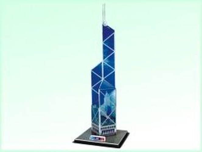 CALEBOU 3D PUZZLES Bank Of China Tower 3 D Construction Puzzle Kit - PUZZLES