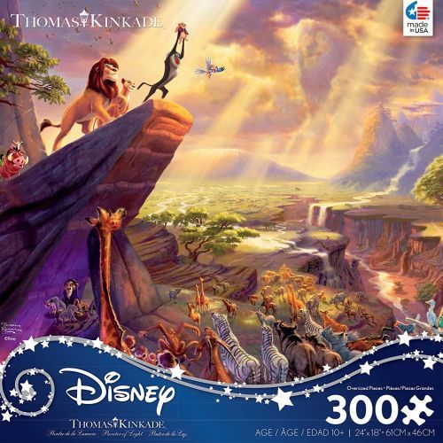 CEACO COMPANY Lion King Thomas Kinkade 300 Piece Puzzle - PUZZLES