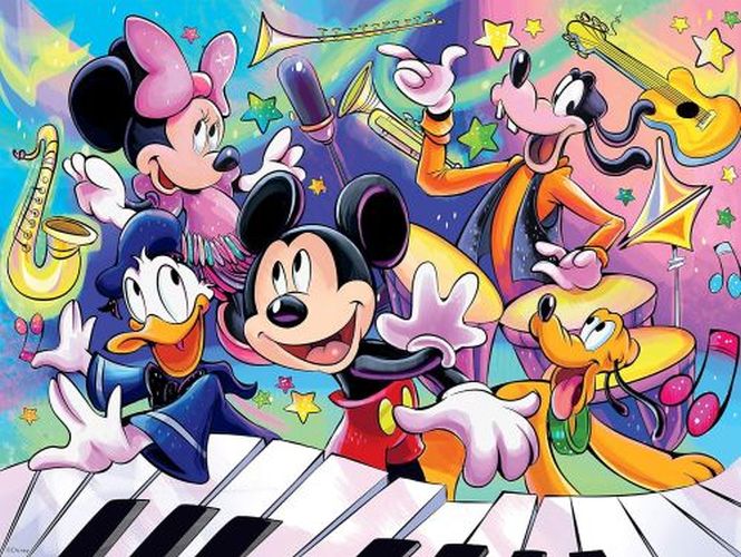 CEACO COMPANY Mickey Plays Piano 400 Piece Puzzle - 
