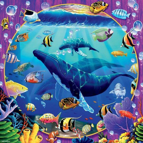 CEACO COMPANY Whale Under Sea 550 Piece Puzzle - 