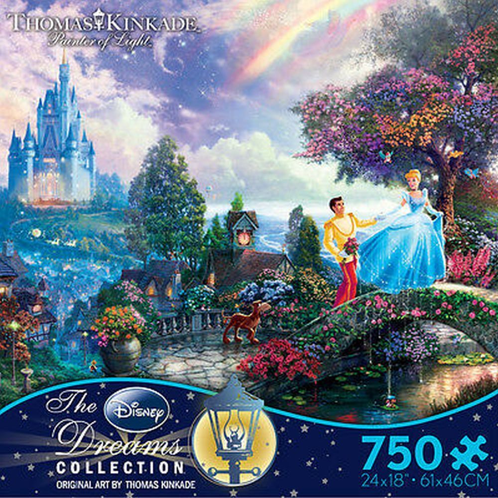 CEACO COMPANY Cinderella Wishes Upon A Dream 750 Piece Puzzle - 