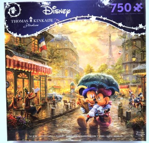CEACO COMPANY Mickey And Minnie In Paris 750 Piece Puzzle - PUZZLES