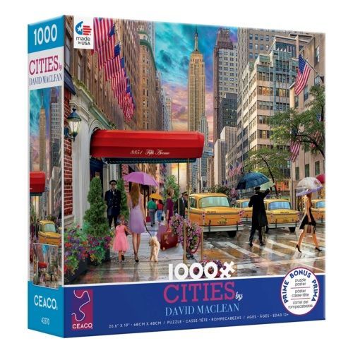 CEACO COMPANY New York City Cities 1000 Piece Puzzle - 