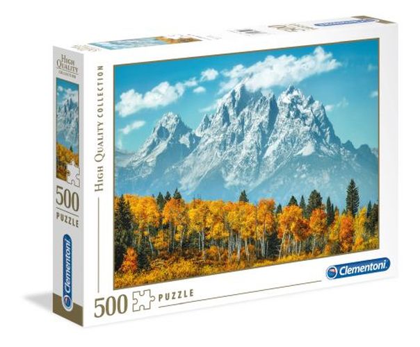 CLEMENTONI Grand Teton In Fall 500 Piece Puzzle - PUZZLES