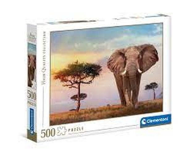 CLEMENTONI African Sunset 500 Piece Puzzle - PUZZLES