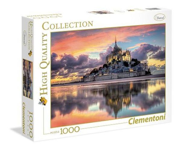 CLEMENTONI Le Magnifique Mont Staint-michel 1000 Piece Puzzle - .