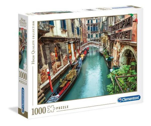 CLEMENTONI Venice Canal 1000 Piece Puzzle - PUZZLES