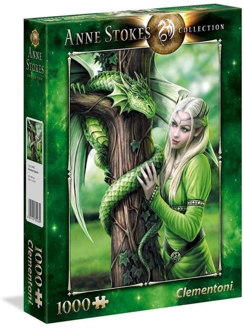 CLEMENTONI Kindred Spirits Anne Stokes 1000 Piece Puzzle - 