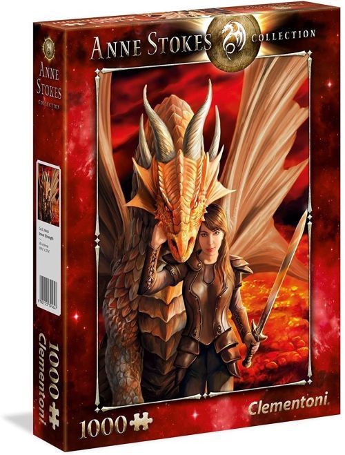 CLEMENTONI Inner Strength Anne Stokes 1000 Piece Puzzle - 