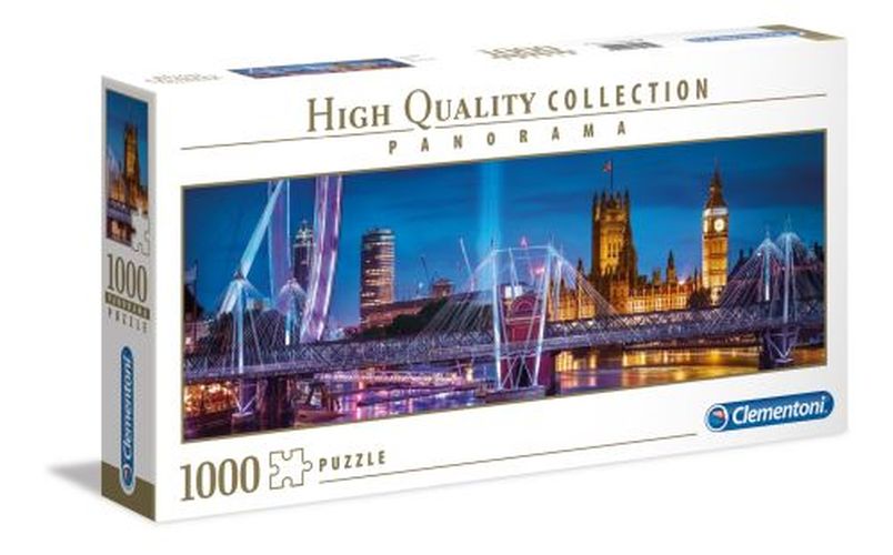 CLEMENTONI London Panoramic 1000 Piece Puzzle - PUZZLES