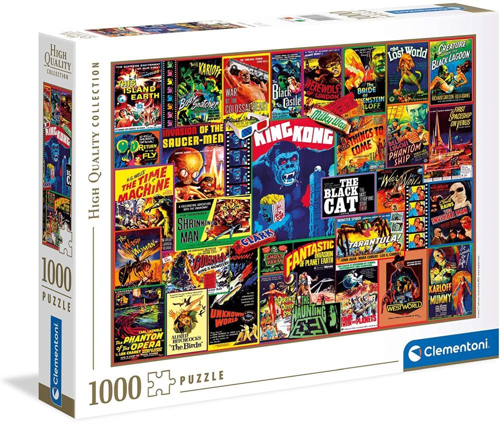 CLEMENTONI Thriller Classic 1000 Piece Puzzle - PUZZLES