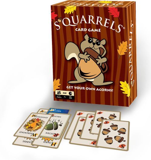 CONTINUUM GAMES Squirrels Get Your Own Acorns Card Game - 