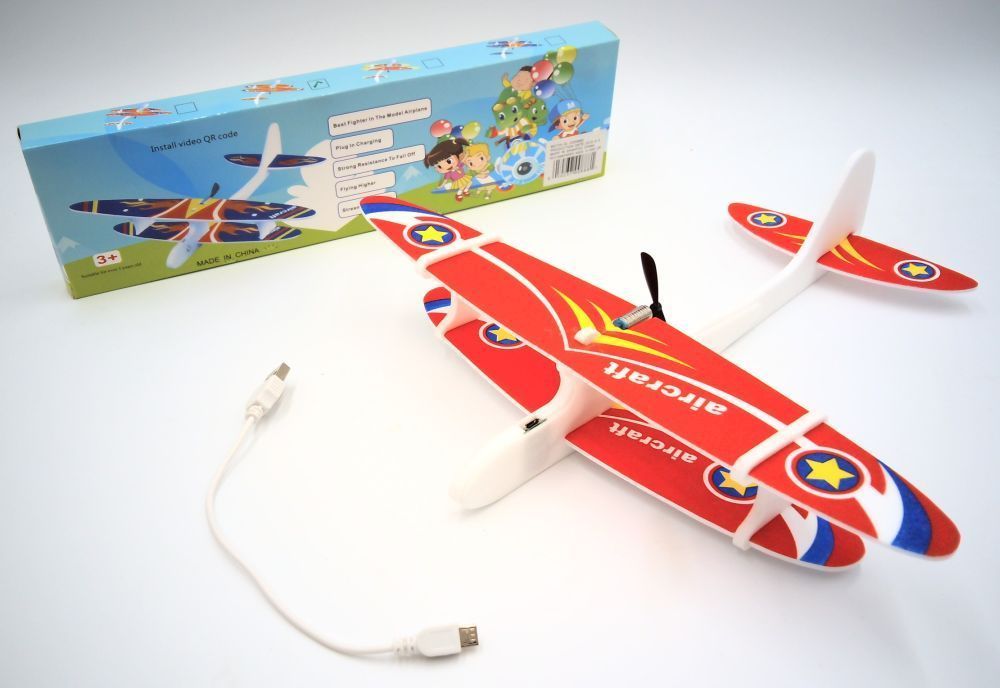 DENTT Free Flight Battery Operated Bi Plane