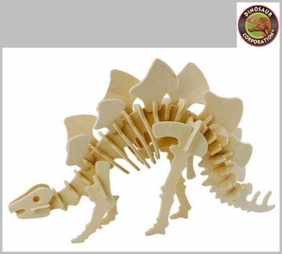 DENTT Stegosaurus Wooden Dinosaur Skeleton Model Kit - SCIENCE