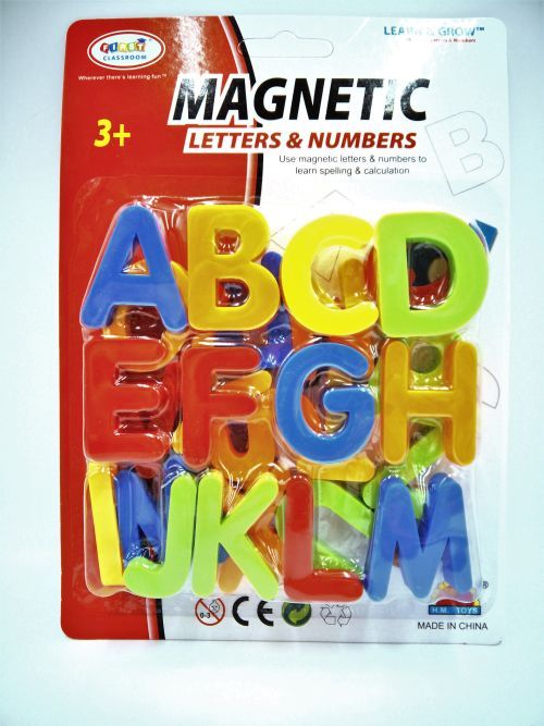 DENTT Upper Case Capital Magnetic Letters Alphabet