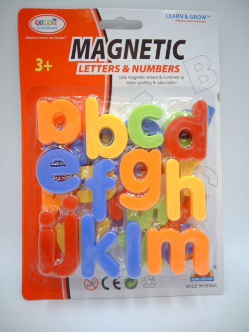DENTT Lower Case Alphabet Magnetic Letter Assortment - PRESCHOOL
