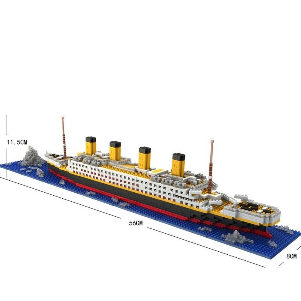 DENTT The Titanic Model Diamond Block Construction Toy - CONSTRUCTION