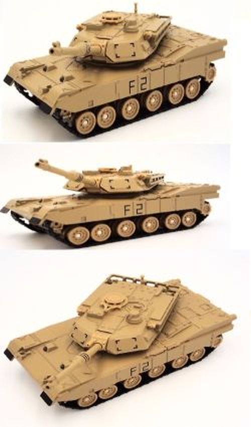 DENTT M1 Abrams Tank Die Cast Metal Model. - DIE CAST