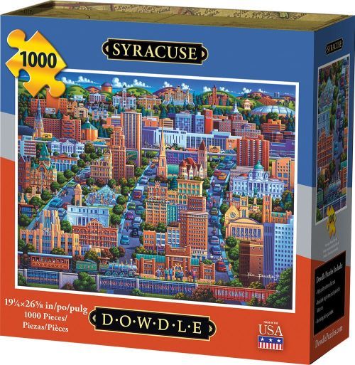 DOWDLE FOLK ART Syracuse 1000 Piece Puzzle - PUZZLES