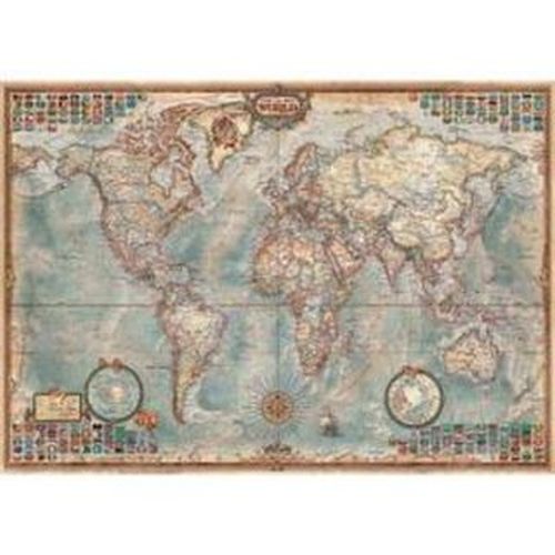 EDUCA BORRAS PUZZLE 1500 Piece Flags Of The World Puzzle - 