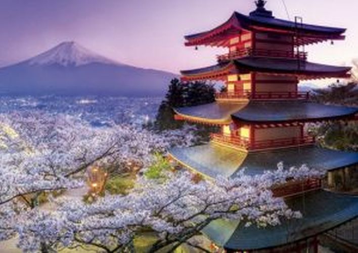 EDUCA BORRAS PUZZLE Mount Fuji Japan 2000 Piece Puzzle - 