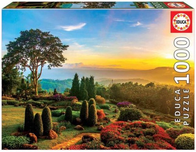 EDUCA BORRAS PUZZLE Beautiful Garden 1000 Piece Puzzle - 