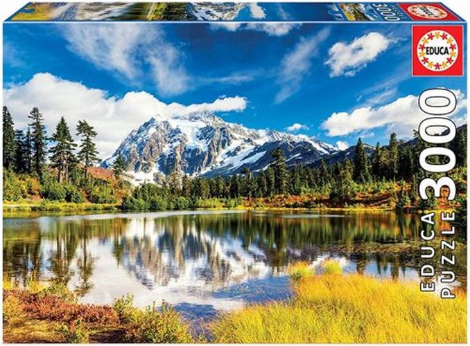 EDUCA BORRAS PUZZLE Mount Shuksan Washington 3000 Piece Puzzle - PUZZLES