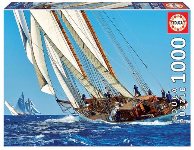 EDUCA BORRAS PUZZLE Yacht 1000 Piece Puzzle - 