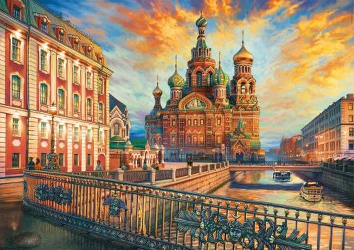 EDUCA BORRAS PUZZLE Saint Petersburg 1500 Piece Puzzle - .