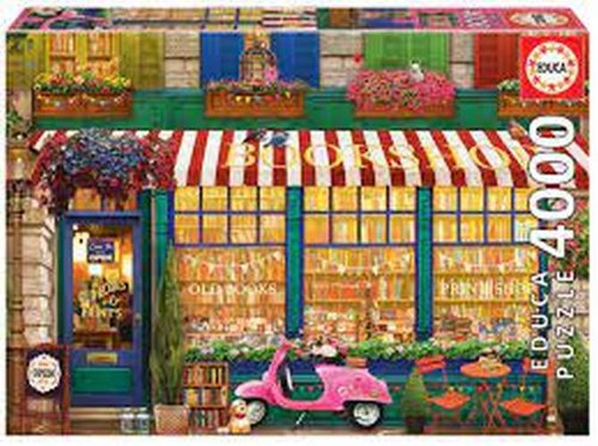 EDUCA BORRAS PUZZLE Vintage Book Shop 4000 Piece Puzzle - .