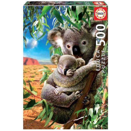 EDUCA BORRAS PUZZLE Koala And Cub 500 Piece Puzzle - PUZZLES