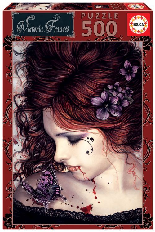 EDUCA BORRAS PUZZLE Butterfly Victoria Frances 500 Piece Puzzle - PUZZLES