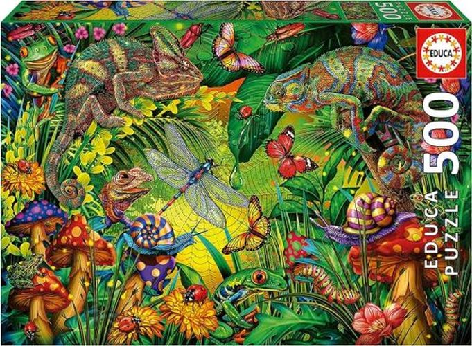 EDUCA BORRAS PUZZLE Colorful Forest 500 Piece Puzzle - .