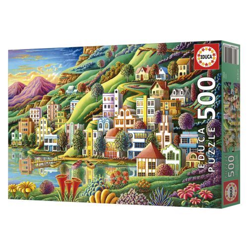 EDUCA BORRAS PUZZLE Hidden Harbor 1000 Piece Puzzle - .