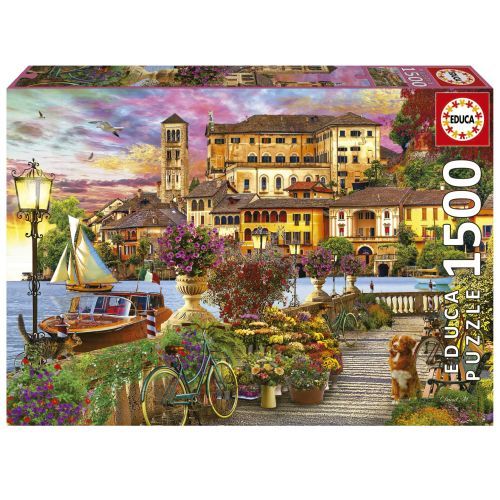 EDUCA BORRAS PUZZLE Italian Promenade 1500 Piece Puzzle - .