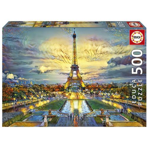 EDUCA BORRAS PUZZLE Eiffel Tower 500 Piece Puzzle