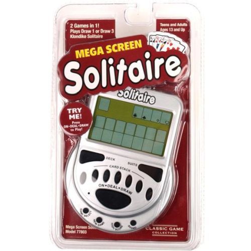 EDUCA BORRAS PUZZLE Solitaire On A Mega Screen Electronic Hand Held Game - BOARD GAMES