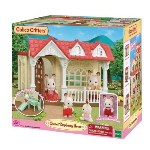 EPOCH Sweet Raspberry Home Calico Critter Play Set - 