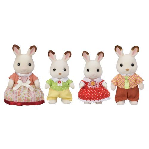 EPOCH Chocolate Rabbit Famil Calico Critter - 