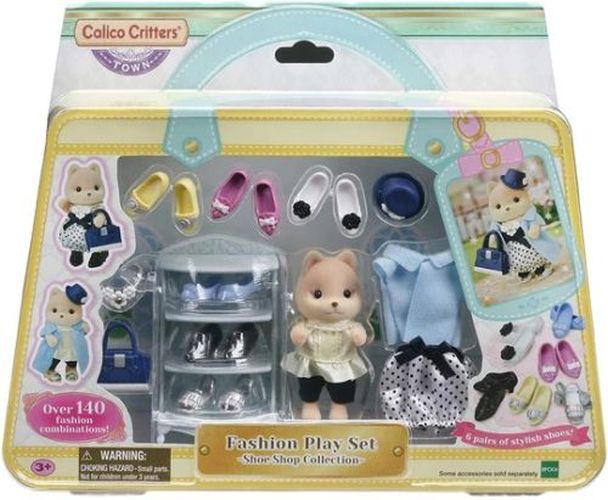 EPOCH Fashion Playset Shoe Shop Collection Calico Critter - 