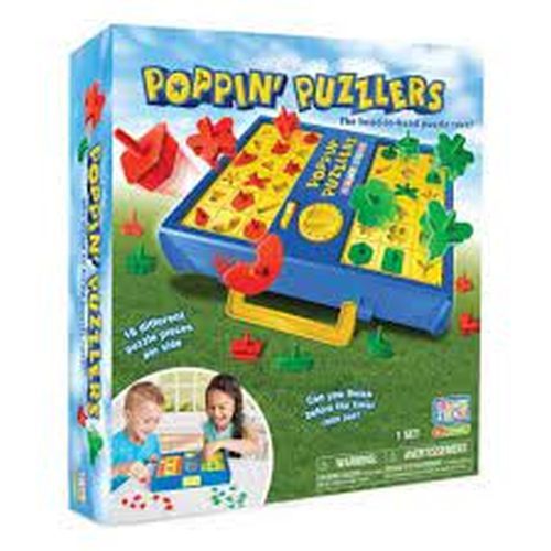 EPOCH Poppin Puzzlers The Head To Head Puzzle Race Game - 