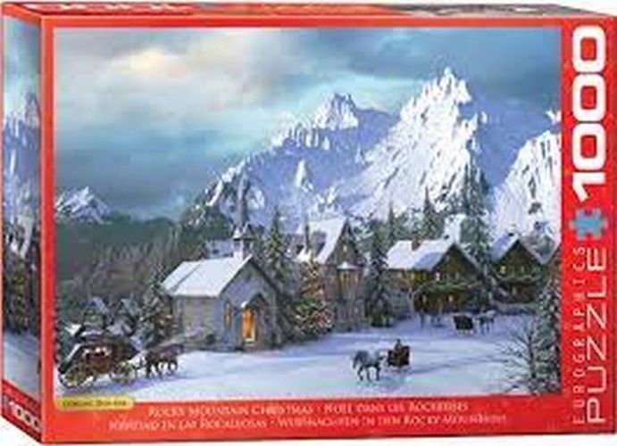 EUROGRAPHICS Rocky Mountain Christmas 1000 Piece Puzzle - PUZZLES
